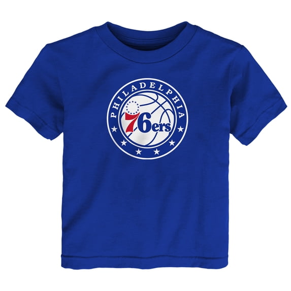 Infant Outerstuff Royal Philadelphia 76ers Primary Logo T-Shirt