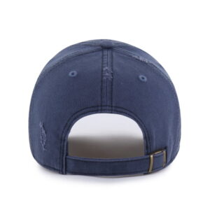 Men's '47 Navy Minnesota Timberwolves Weathered Clean Up Adjustable Hat