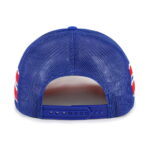 Men's '47 Royal Philadelphia 76ers Sidebrand Stripes Trucker Adjustable Hat
