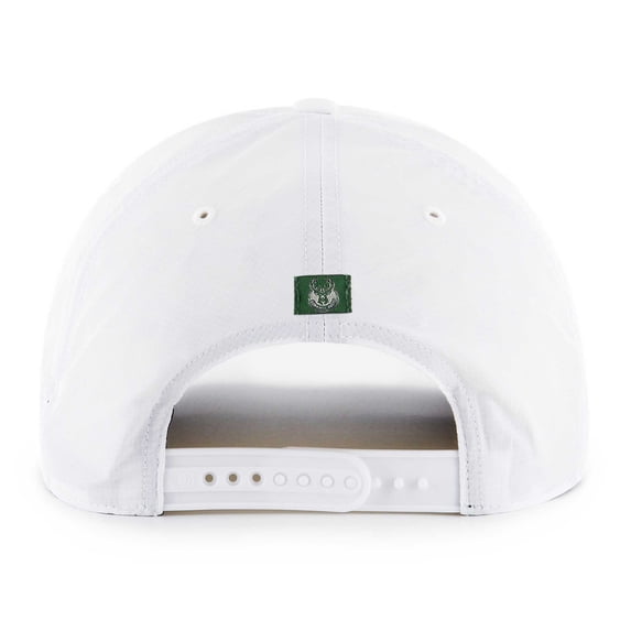 Men's '47 White Milwaukee Bucks Fairway Hitch brrr Adjustable Hat