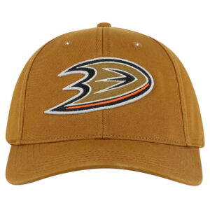 Men's American Needle Tan Anaheim Ducks Hepcat Washed Twill Adjustable Hat