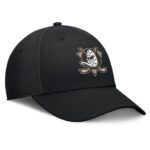 Men's Fanatics Black Anaheim Ducks Core Primary Logo Flex Hat