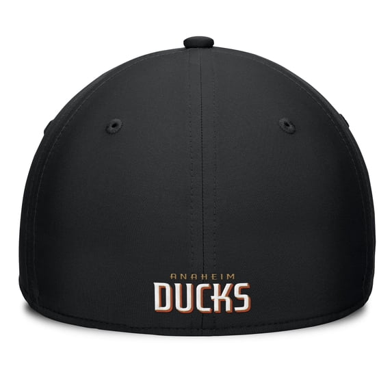 Men's Fanatics Black Anaheim Ducks Core Primary Logo Flex Hat