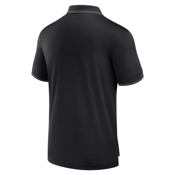 Men's Fanatics Black Philadelphia 76ers Front Office Pique Polo