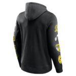 Men's Fanatics Black Utah Jazz Home Court Pullover Hoodie