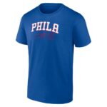Men's Fanatics Joel Embiid Royal Philadelphia 76ers Name & Number T-Shirt