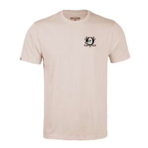 Men's Levelwear Khaki Anaheim Ducks Richmond Stained Glass T-Shirt