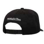 Men's Mitchell & Ness Black Milwaukee Bucks Tilted Pro Pinch Adjustable Hat