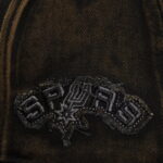 Men's Mitchell & Ness Black San Antonio Spurs Downtown Pro Crown Snapback Hat
