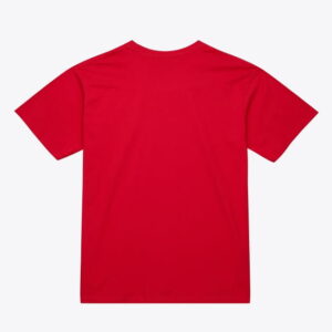 Men's Mitchell & Ness Red Portland Trail Blazers Vintage Wordmark T-Shirt