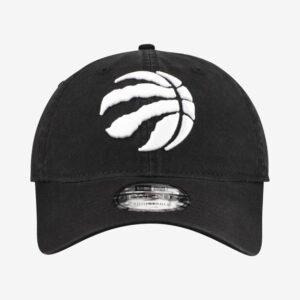 Men's New Era Black Toronto Raptors 9TWENTY Adjustable Hat