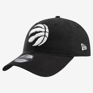 Men's New Era Black Toronto Raptors 9TWENTY Adjustable Hat