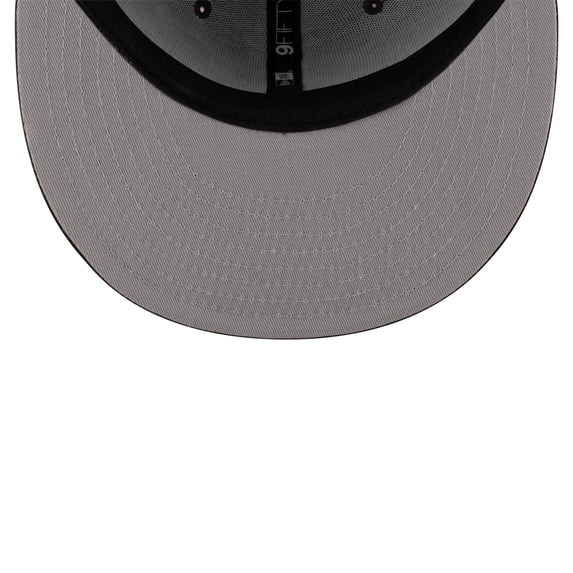 Men's New Era Charcoal/Black Oklahoma City Thunder 2025 Western Conference Champions Locker Room 9FIFTY Snapback Hat