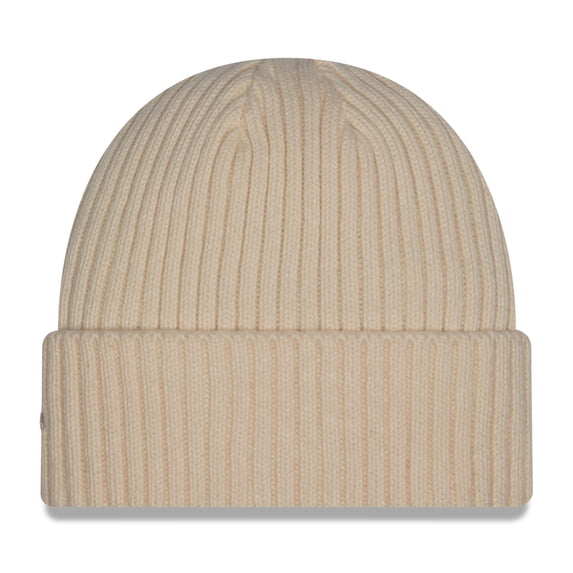 Men's New Era Cream San Antonio Spurs Color Pack Cuffed Knit Hat