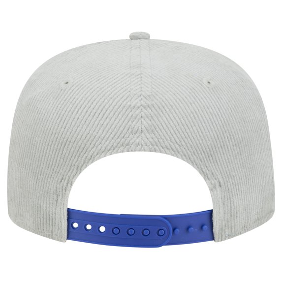 Men's New Era Gray Philadelphia 76ers Throwback Corduroy Golfer Snapback Hat