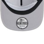 Men's New Era Gray Philadelphia 76ers Throwback Corduroy Golfer Snapback Hat