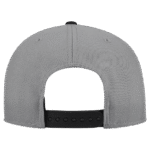 Men's New Era Gray Toronto Raptors Core Logo Storm Gray Two-Tone 9FIFTY Snapback Hat