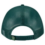Men's-New Era Hunter Green Milwaukee Bucks Minimalist 9FORTY M-Crown Adjustable Hat