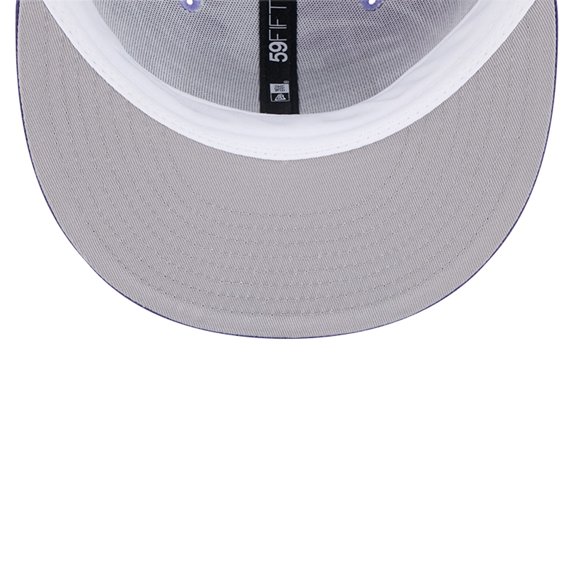 Men's New Era Purple Phoenix Suns Palm Fronds 2-Tone 59FIFTY Fitted Hat