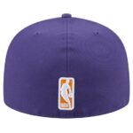 Men's New Era Purple Phoenix Suns Throwback Pennant 59FIFTY Fitted Hat