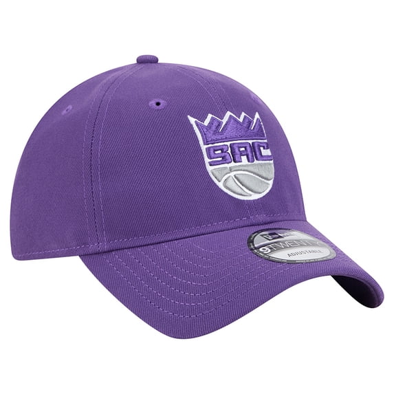 Men's New Era Purple Sacramento Kings Team 9TWENTY Adjustable Hat
