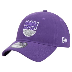 Men's New Era Purple Sacramento Kings Team 9TWENTY Adjustable Hat