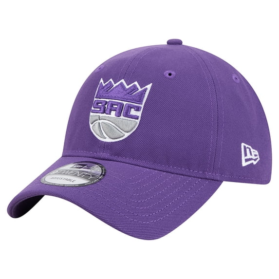 Men's New Era Purple Sacramento Kings Team 9TWENTY Adjustable Hat