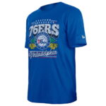 Men's New Era Royal Philadelphia 76ers Sport Classics T-Shirt