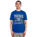 Men's New Era Royal Philadelphia 76ers Sport Classics T-Shirt