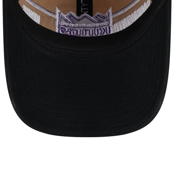 Men's New Era Tan/Black Sacramento Kings 2024 NBA Draft 9TWENTY Adjustable Hat