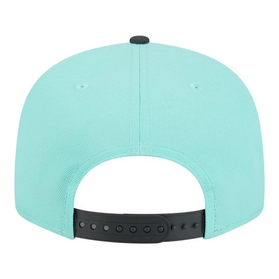 Men's New Era Turquoise/Charcoal Sacramento Kings Color Pack Two-Tone 9FIFTY Snapback Hat