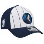 Men's New Era WhiteNavy Minnesota Timberwolves 2025 NBA Tip Off M-Crown A-Frame 9FORTY Adjustable Hat