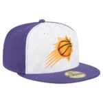 Men's New Era WhitePurple Phoenix Suns Repeat 59Fifty Fitted Hat