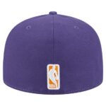 Men's New Era WhitePurple Phoenix Suns Repeat 59Fifty Fitted Hat