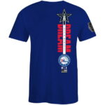 Unisex FISLL x Black History Collection Blue Philadelphia 76ers T-Shirt