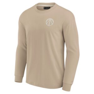 Unisex Fanatics Khaki Washington Wizards Elements Super Soft Long Sleeve T-Shirt