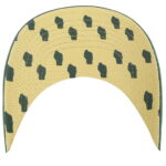 Women's '47 Hunter Green Milwaukee Bucks Confetti Undervisor Clean Up Adjustable Hat