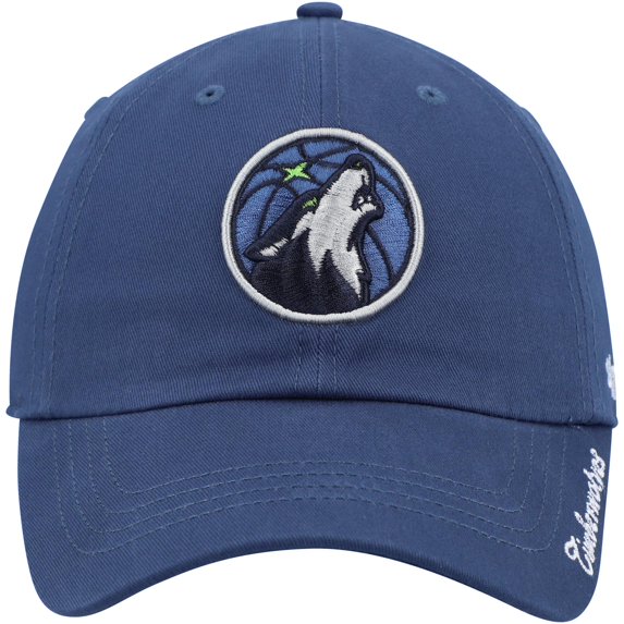 Women's '47 Navy Minnesota Timberwolves Miata Clean Up Logo Adjustable Hat