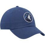 Women's '47 Navy Minnesota Timberwolves Miata Clean Up Logo Adjustable Hat