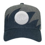 Youth Mitchell & Ness DenimGray New York Knicks Sharktooth Pro Pinch Snapback Hat