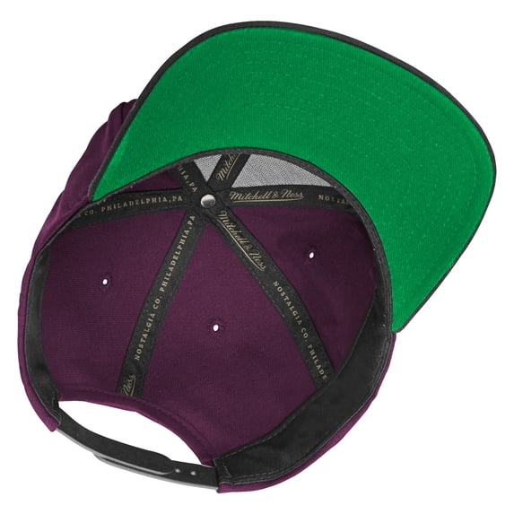 Youth Mitchell & Ness Purple/Black Anaheim Ducks Legendary Snapback Hat