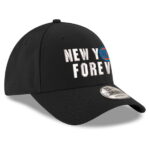 Youth New Era Black New York Knicks New York Forever Adjustable Hat