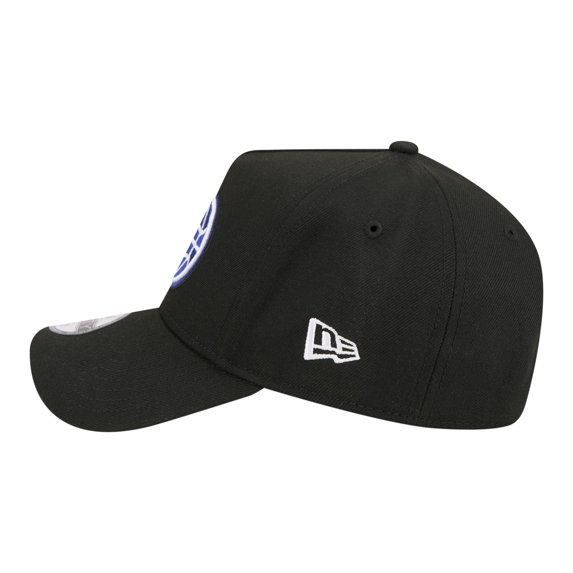Youth New Era Black Orlando Magic 9FORTY A-Frame Adjustable Hat