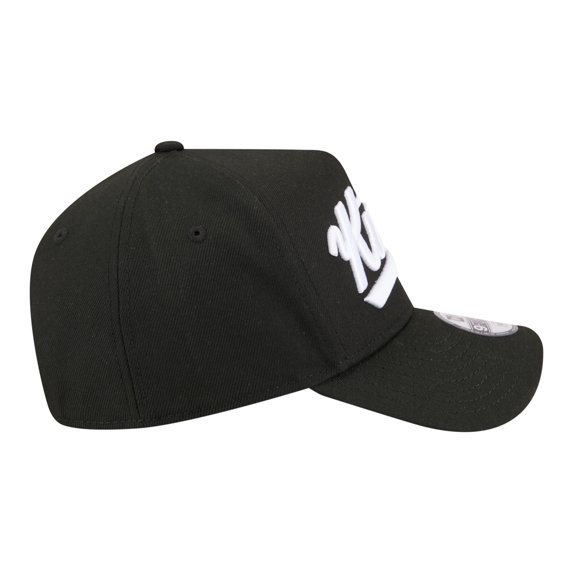 Youth New Era Black Sacramento Kings 9FORTY A-Frame Adjustable Hat