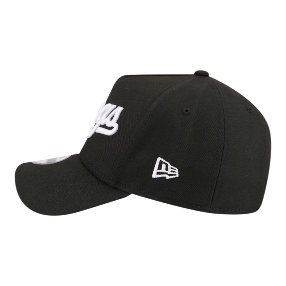 Youth New Era Black Sacramento Kings 9FORTY A-Frame Adjustable Hat