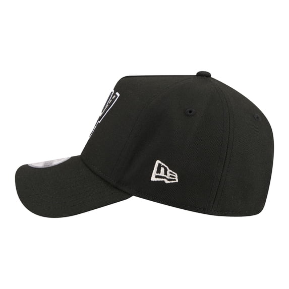 Youth New Era Black San Antonio Spurs 9FORTY A-Frame Adjustable Hat
