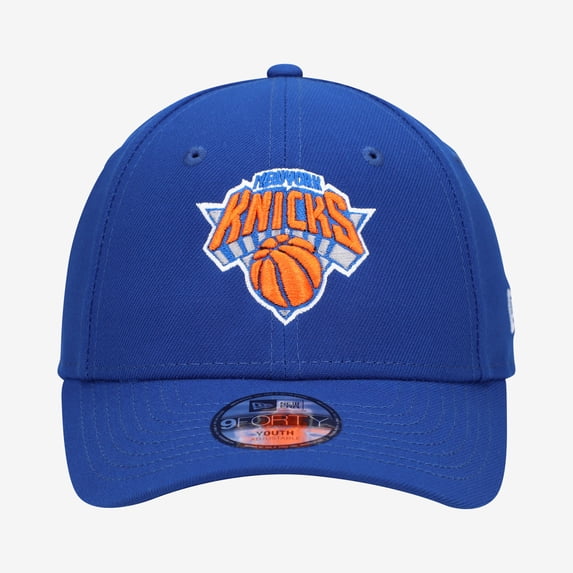 Youth New Era Blue New York Knicks 9FORTY Adjustable Hat