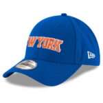 Youth New Era Blue New York Knicks Wordmark Adjustable Hat