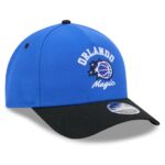 Youth New Era Blue Orlando Magic Arch 9FORTY A-Frame M-Crown Adjustable Hat
