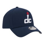 Youth New Era Blue Washington Wizards 9FORTY A-Frame Adjustable Hat